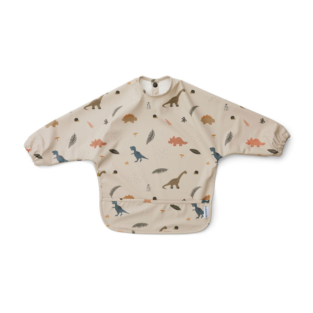 Liewood Merle Cape Bib | Dino Dark Sandy Mix