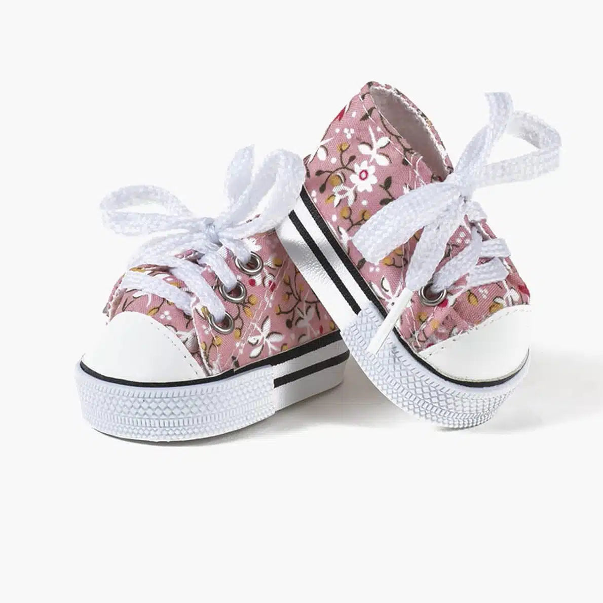 Minikane dolls shoes | Small Pink Flowers