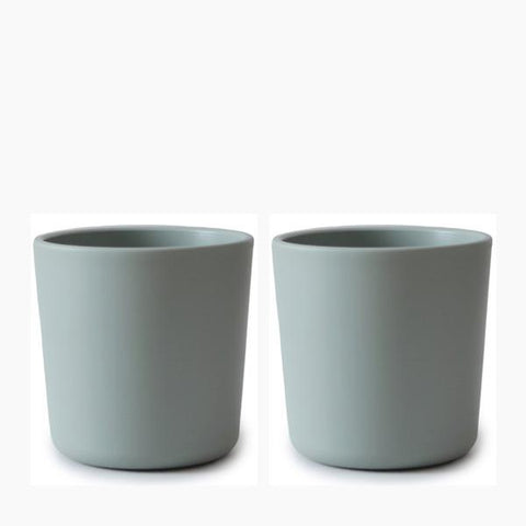 Mushie Drinking Cup Set 2 pieces | Sage