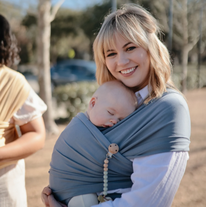 Mushie Baby Wrap sling | Tradewinds