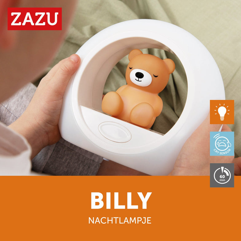 Zazu Billy - Night light with cry sensor - Oker