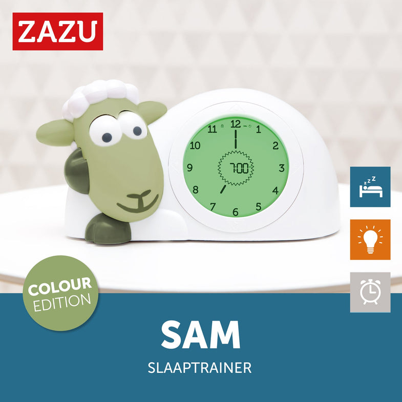 Zazu Sam The Sheep 3 in 1 sleep trainer Green