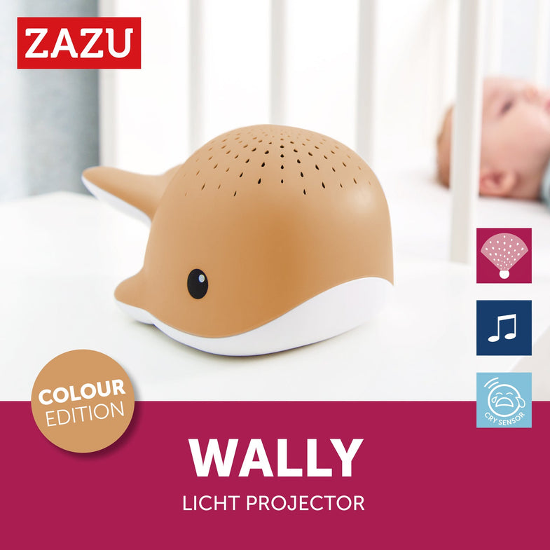 Zazu Wally The Whale - Projector With Hartslag - Oker