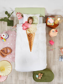 Snurk Duvet Cover set 140x200/220cm | Ice Cream