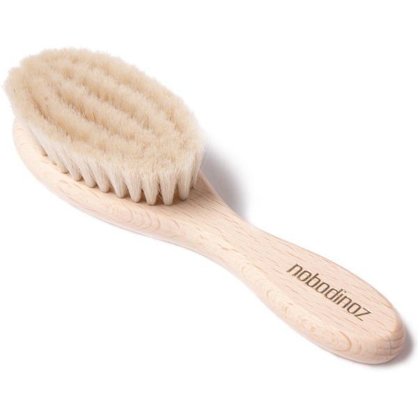 Nobodinoz babyborstel extra zacht - Natural
