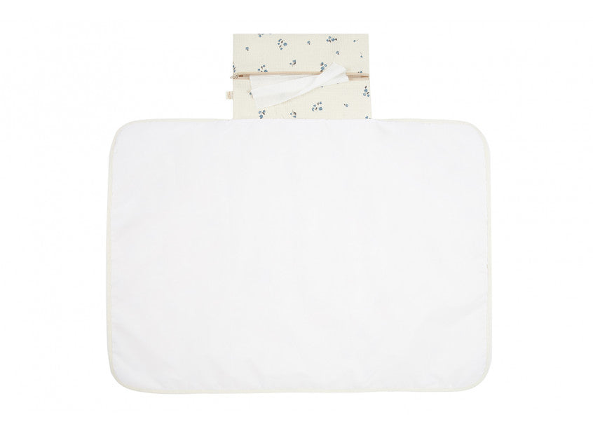 Nobodinoz Mozart Waterproof Changing Pad 68x50cm | Lily Blue