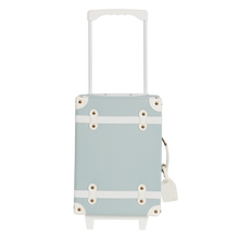 Olli Ella See-Ya Suitcase Trolley | Steel Blue