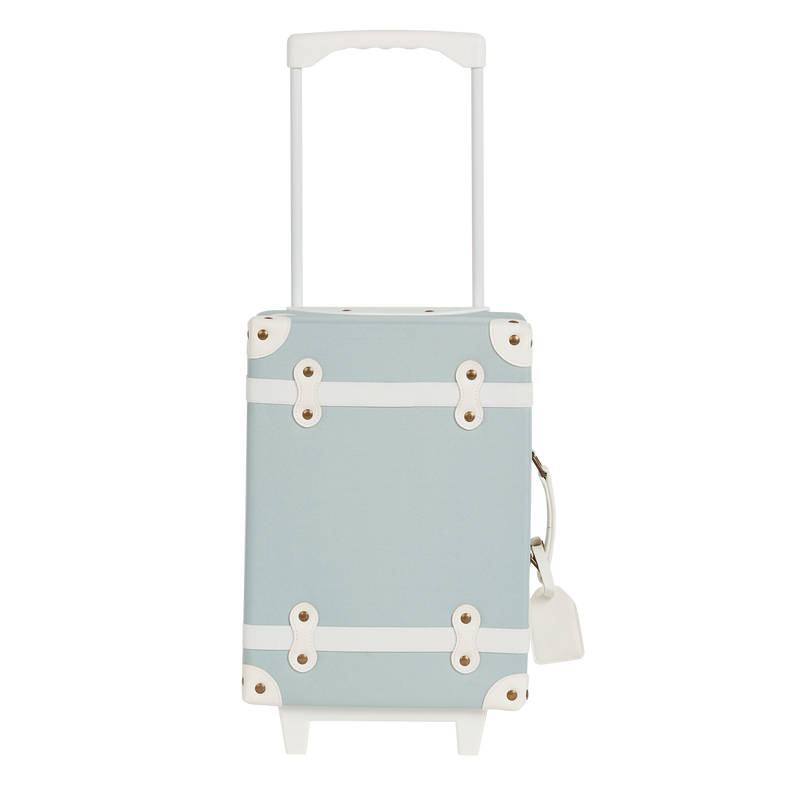 Olli Ella See-Ya Suitcase Trolley | Steel Blue