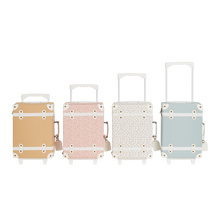 Olli Ella See-Ya Suitcase Trolley | Steel Blue