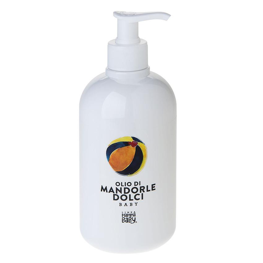 Linea Mama Baby zachte amandel massageolie 500ml - DE GELE FLAMINGO - 1