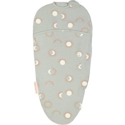 Puckababy Biep Swaddler sleeping bag 0-3m | Eclipse Clay