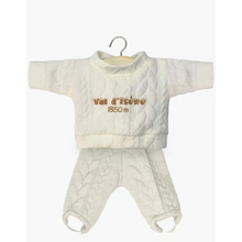 Minikane doll clothes jérôme jacquard clothing set | Ecru