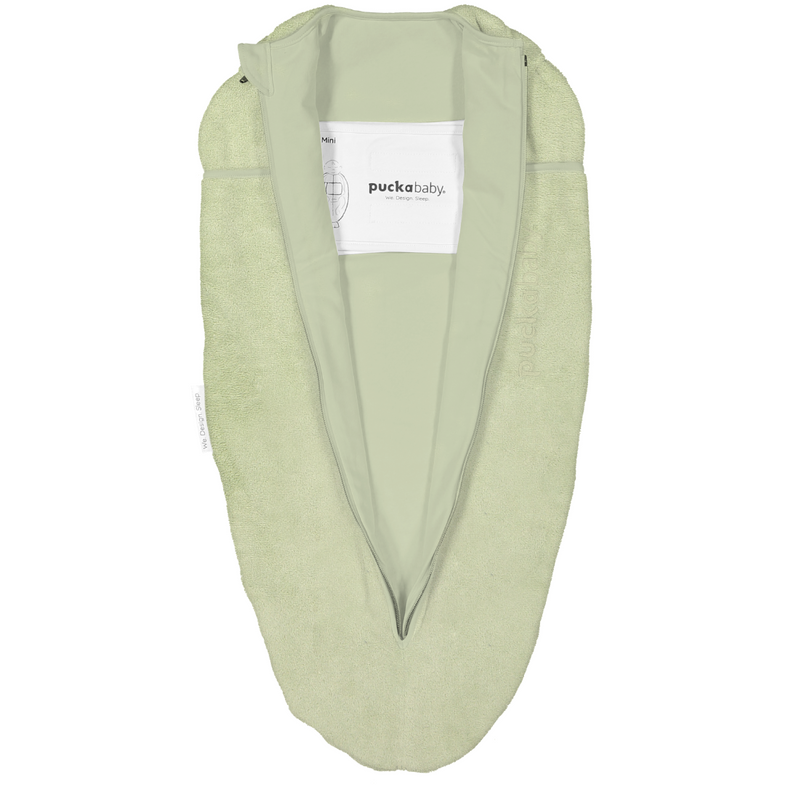 Puckababy Mini Teddy Suits Sleeping Bag 0-3m | Olive