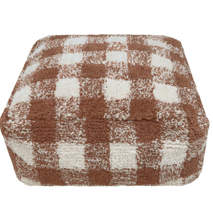 Lorena Canals Pouffe 20x40x40cm | Vichy Toffee