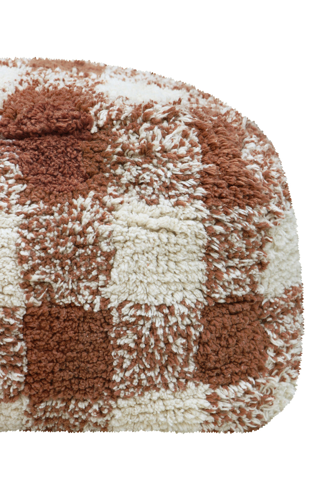 Lorena Canals Pouffe 20x40x40cm | Vichy Toffee