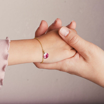 Galore Personalized Bracelet Part Of Me | Gold & Rose Capite