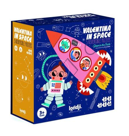 Londji Set van 5 puzzeltjes | Valentina In Space