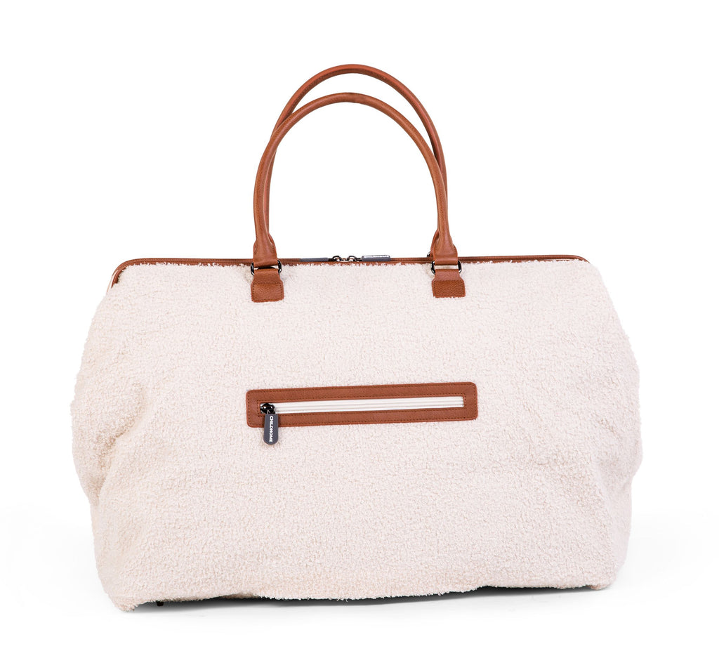 Childhome Weekendbag XL Mommy Bag | Teddy offwhite