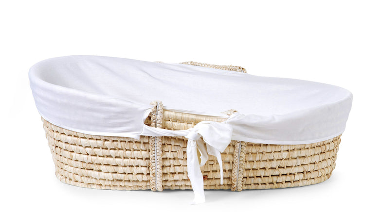 Childhome Moses Basket + Cover | Off-white