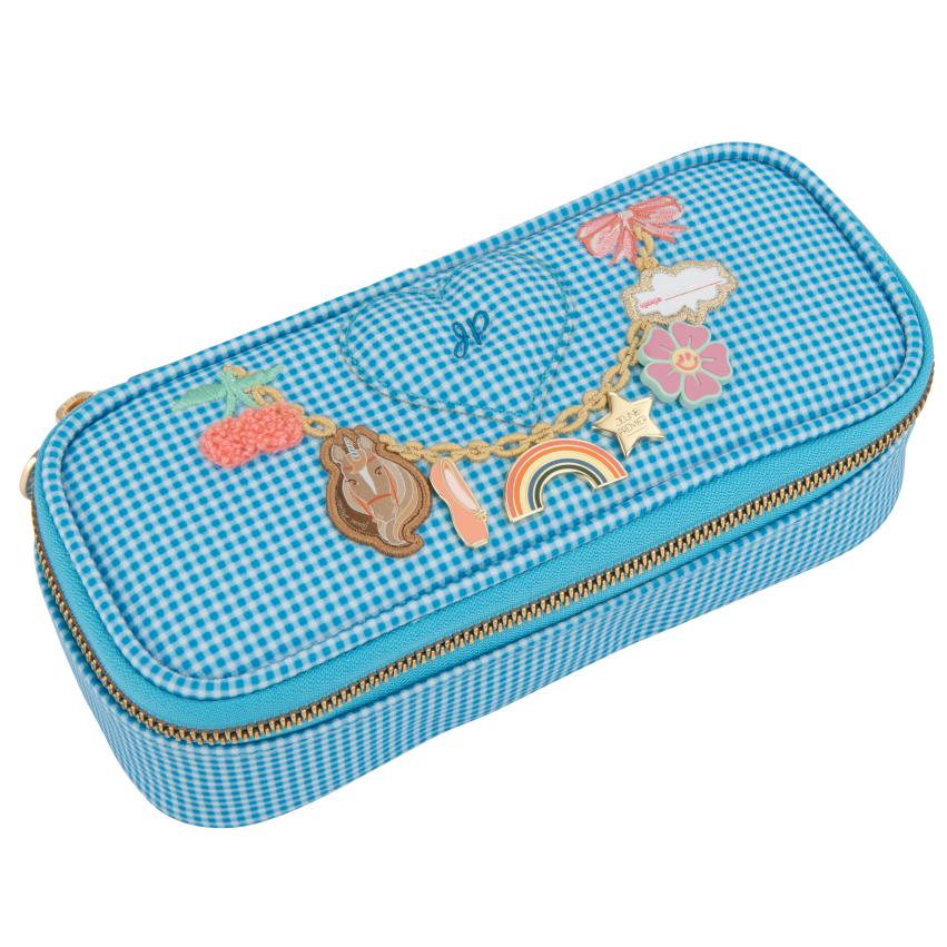 Jeune Premier Pencil Box | Vichy Love Blue