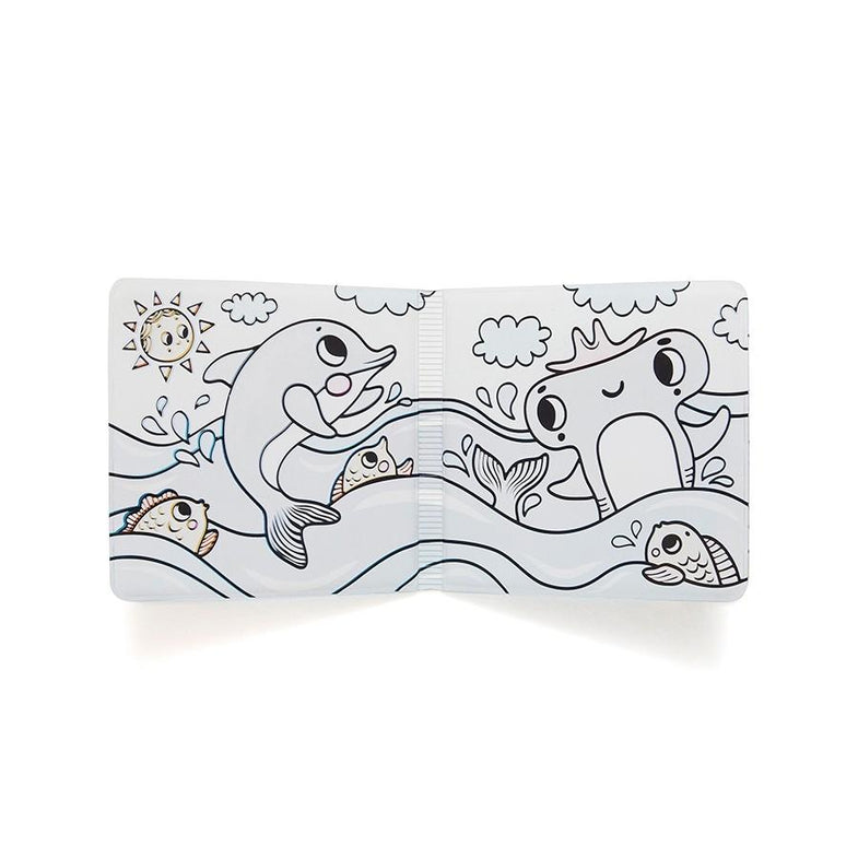 Petit Monkey Splish Splash Magic Bath Booklet | Sea
