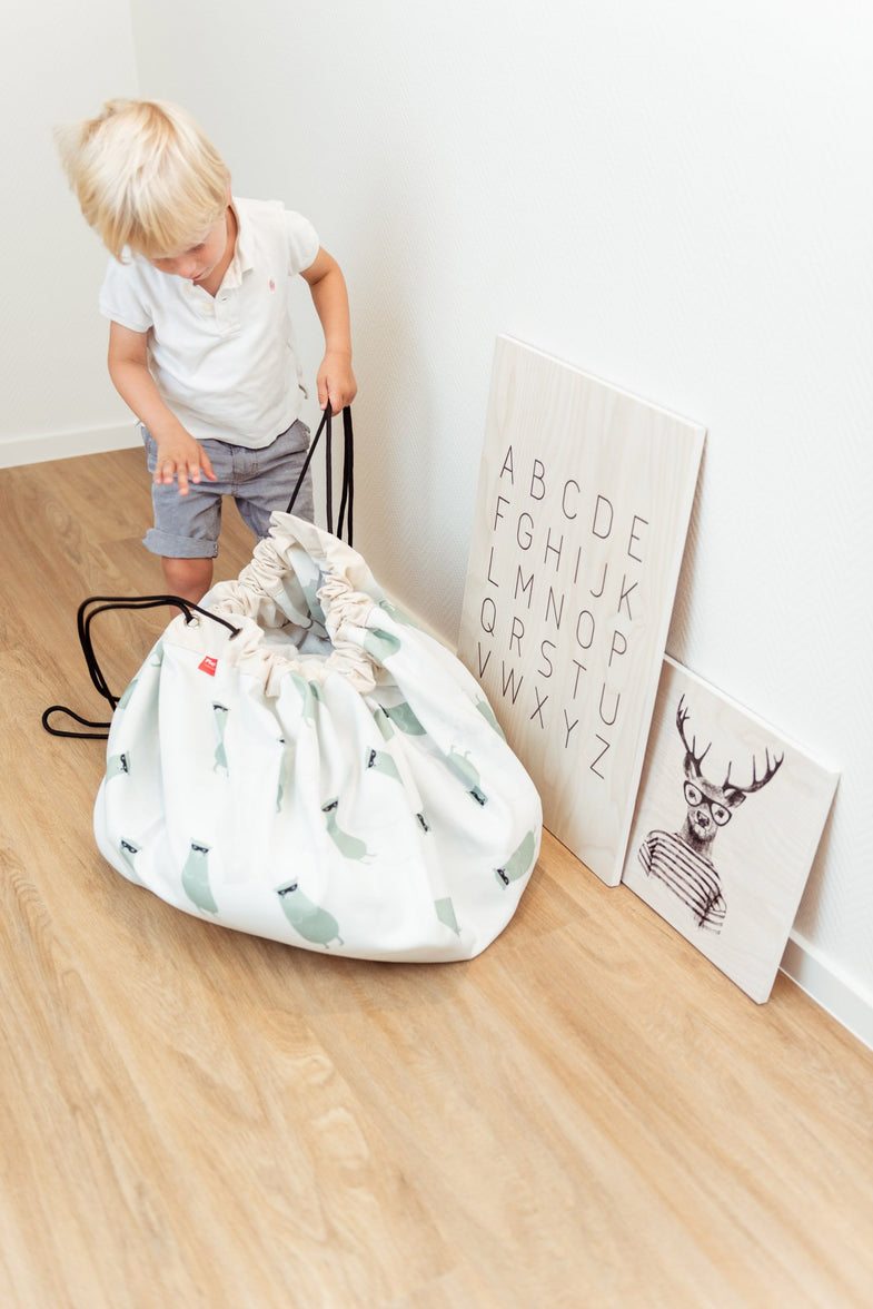 Play and go storage bag | Playing mat Train
