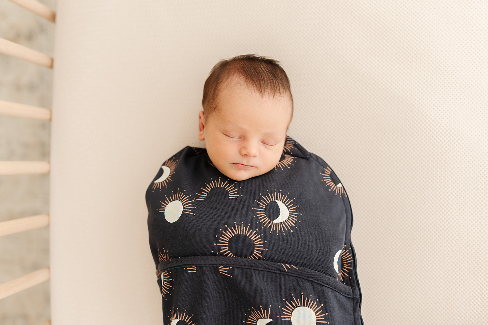 Puckababy Biep Swaddler sleeping bag 0-3m | Eclipse Night