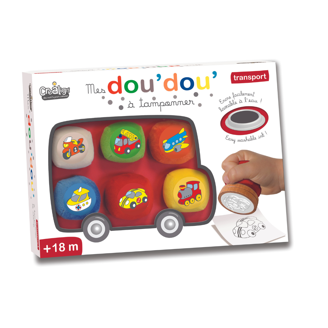 Stamp Set Dou'Dou Transport