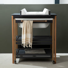 Quax Bathroom furniture + Care table I Moonshadow & Natural