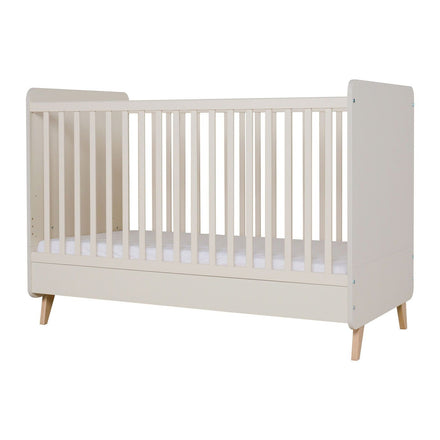 Quax Babybed Loft Clubbed 140x70cm | Clay