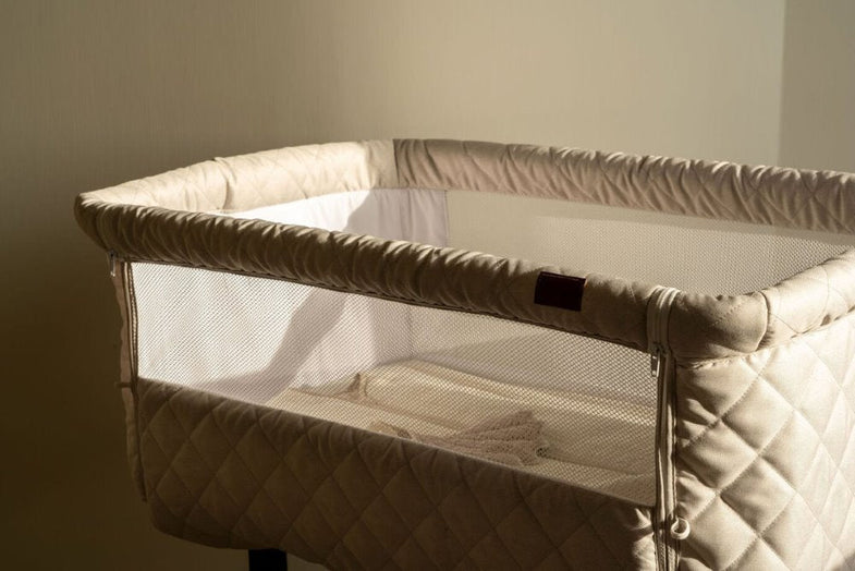 Quax Crib Side by Side Co-Sleeper | Clay