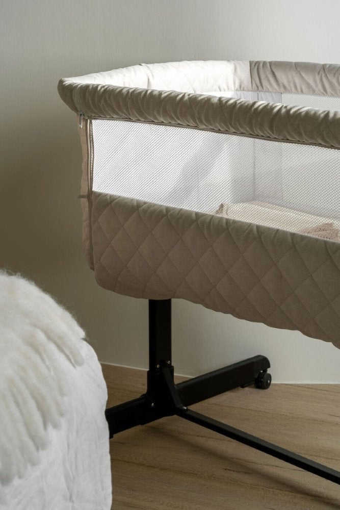 Quax Crib Side by Side Co-Sleeper | Clay