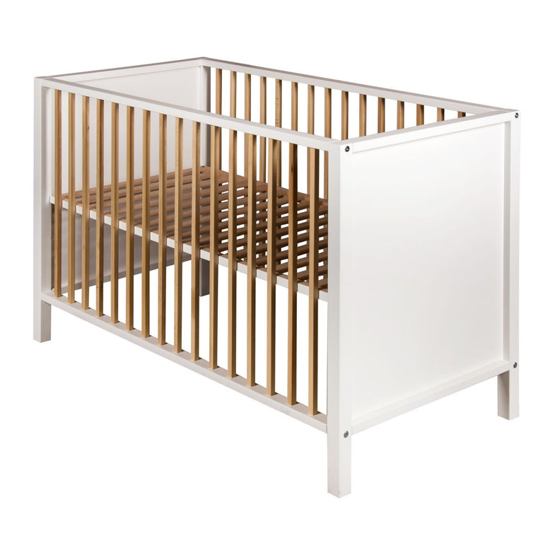 Quax Babybed Nordic 120x60cm | White & Natural