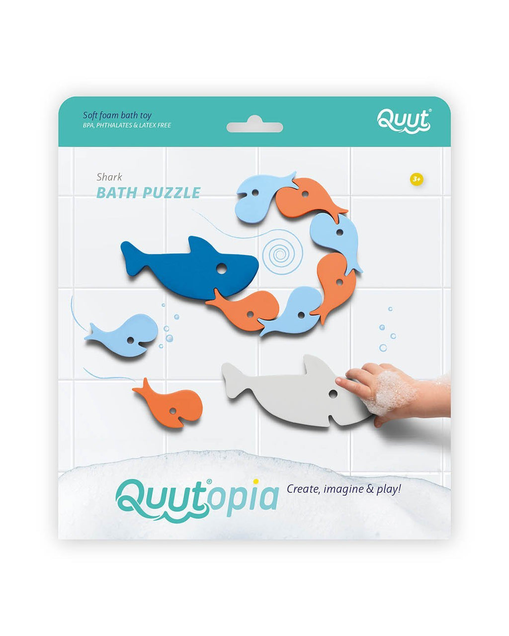 Quutopia foam badpuzzel | Shark