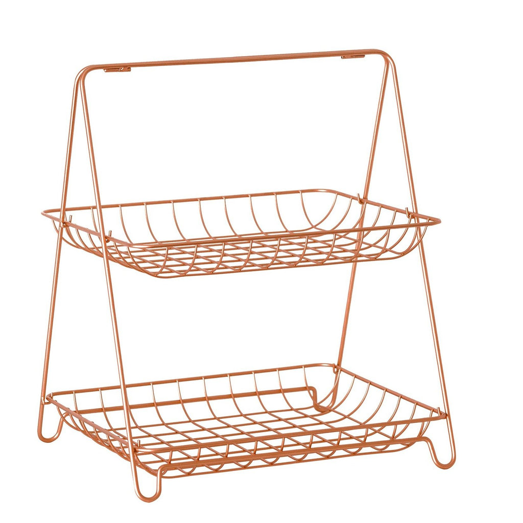 Atelier Pierre metal rack rosé gold - 2 floors