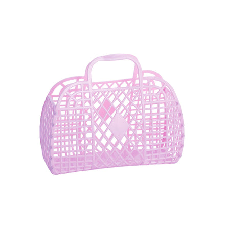 Sunjellies Retro Basket Small | Lilac