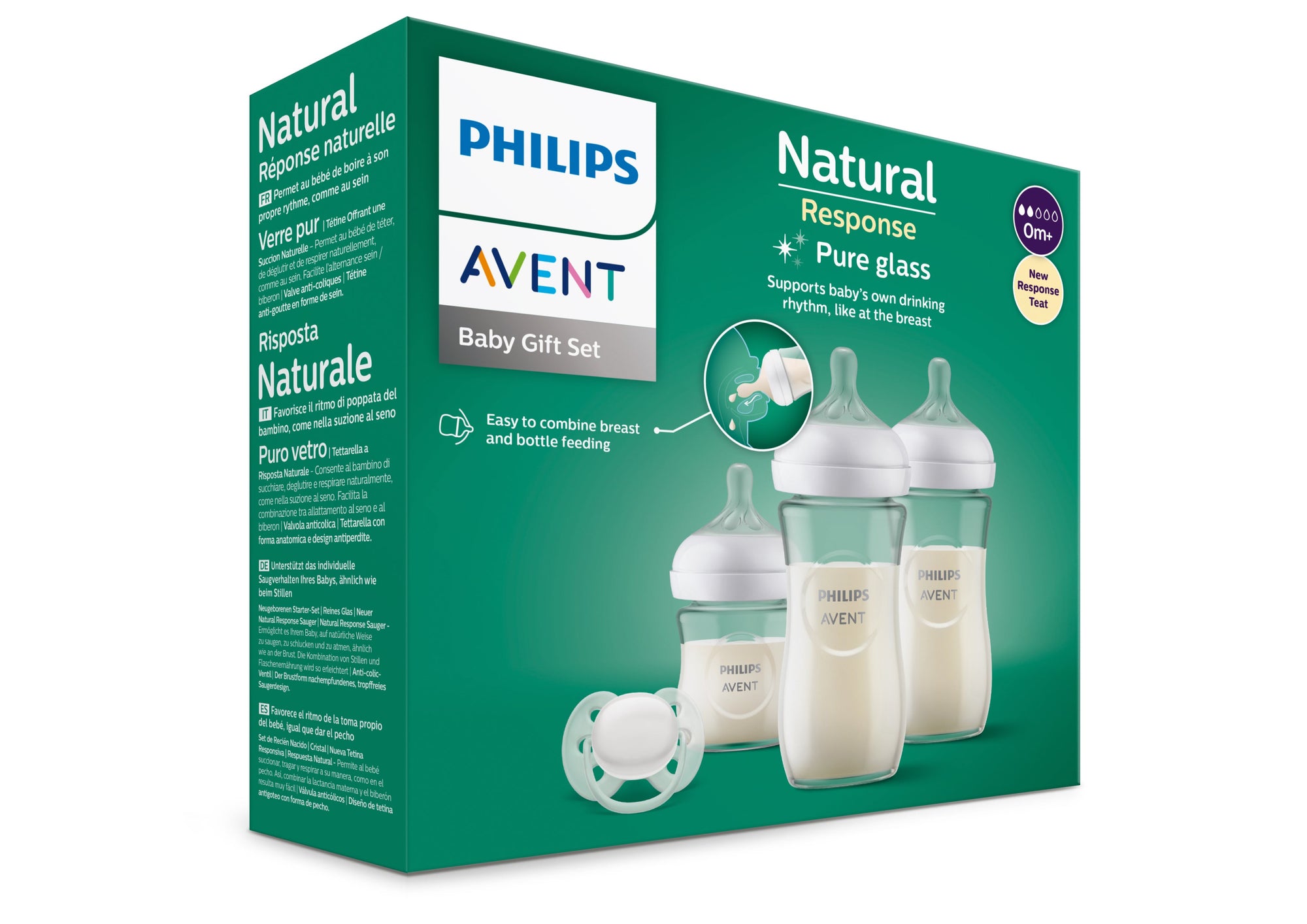 Avent Natural 3.0 starterset - 4x fles