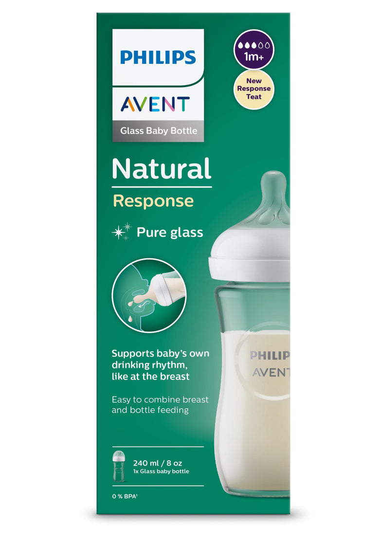 Avent Natural 3.0 suction bottle SCY933/01 240ml | Glass