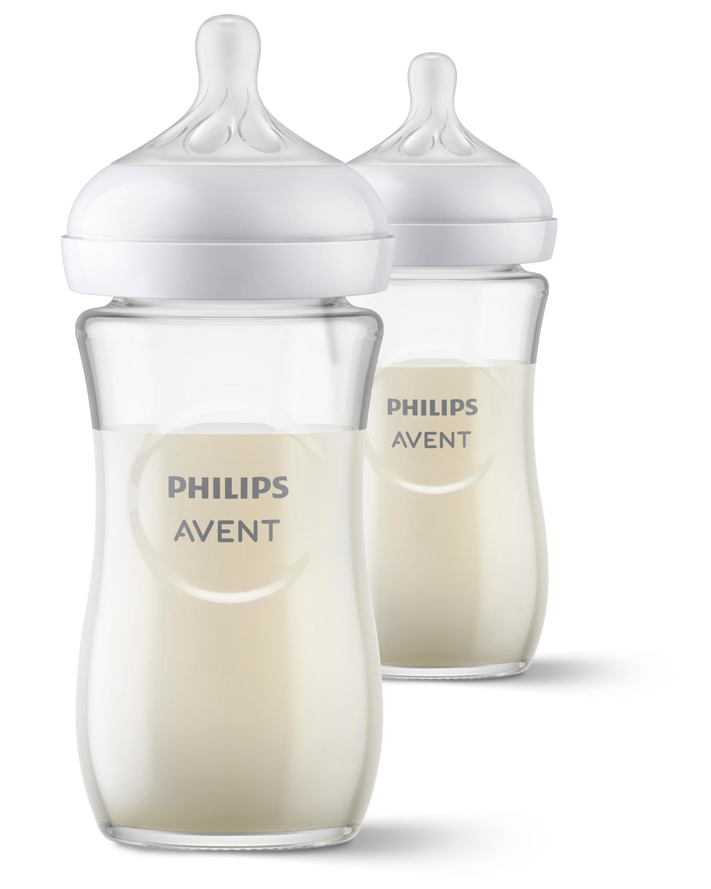 Avent Natural 3.0 suction bottle SCY933/02 240ml | Glass duo