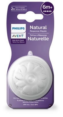 Avent Natural 3.0 Teat 6M+ T5 SCY965/02