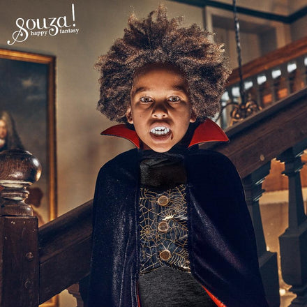 Souza Dracula Cape + Teeth | 4-8 years