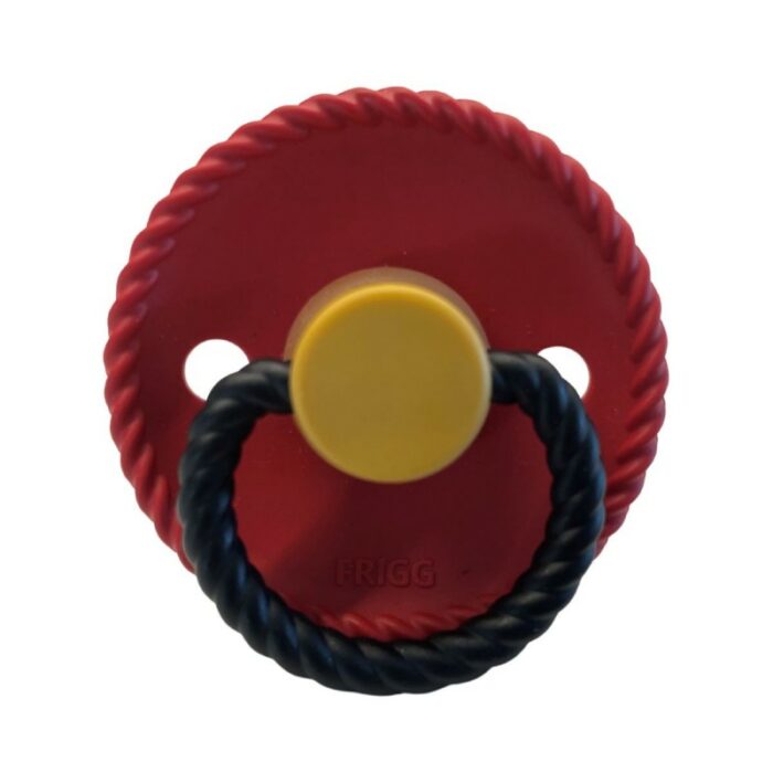 Frigg Rope silicone pacifier 6+M | Belgium