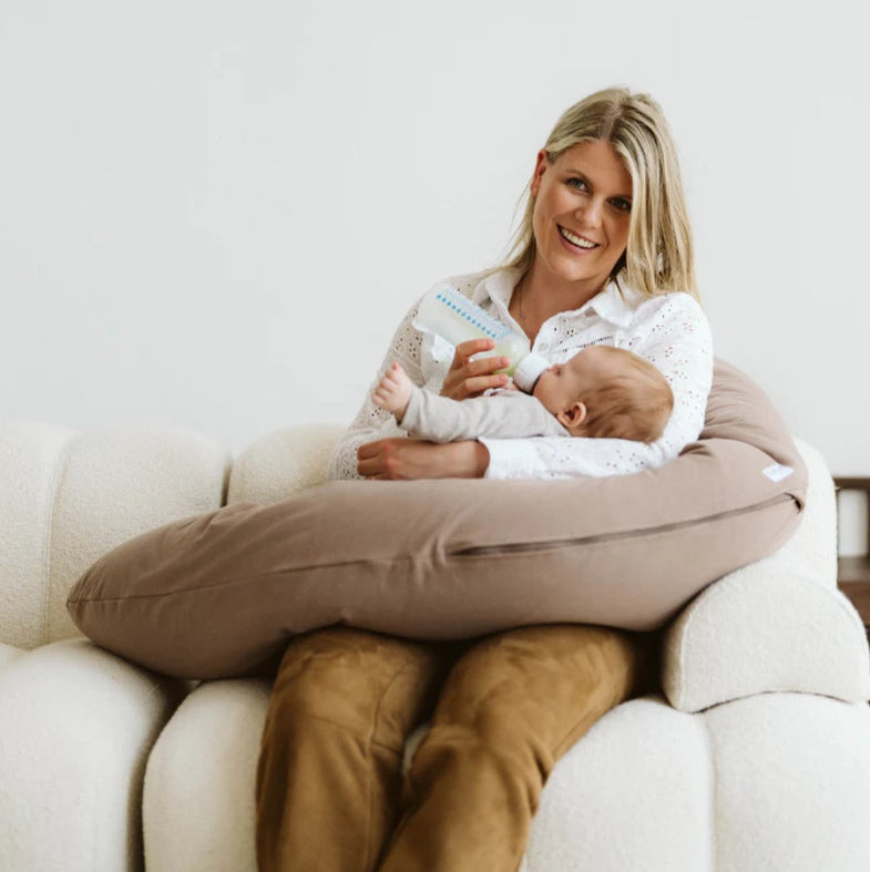 Ilmaha cover for nursing pillow hydrophilic | Taupe
