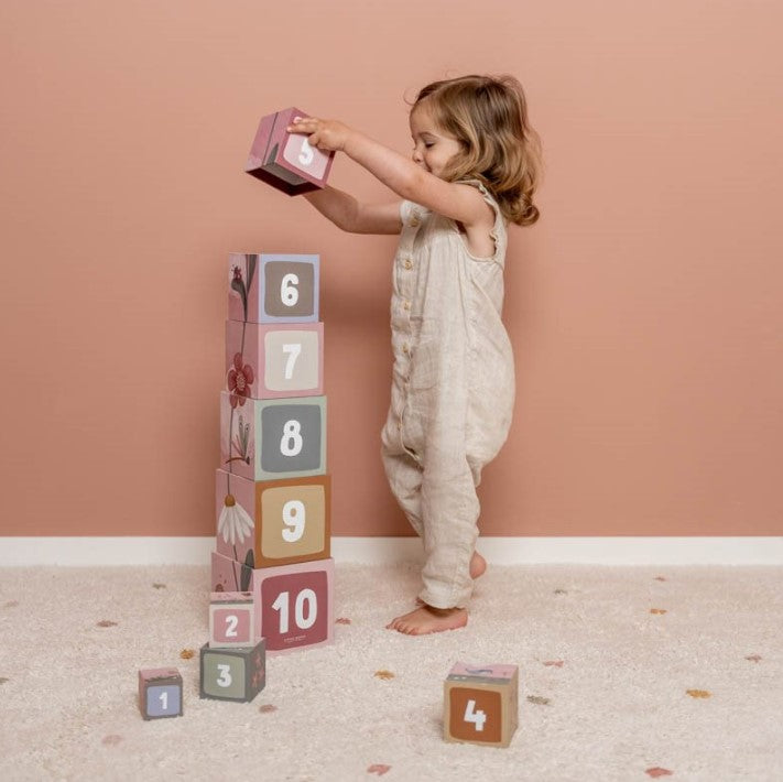 Little Dutch Stacking blocks | Flowers & Butterflies