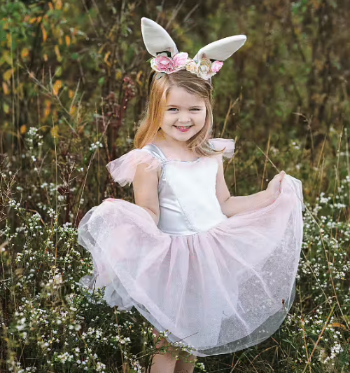 Great Pretenders Woodland Rabbits Dress + Diadem | 5-6 years