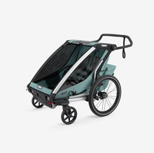 Thule Chariot Cross Double Seit Multisport-Bicycle Trailer Double | Alaska Blue