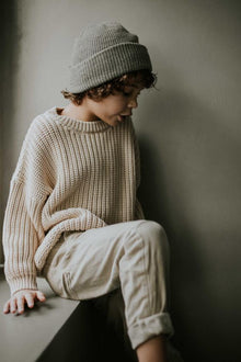 Yuki Chunky Knit Sweater | Moon*