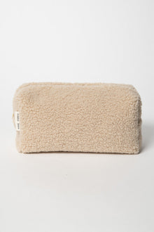 Studio Noos Toiletry Chunky Pouch | Teddy Ecru