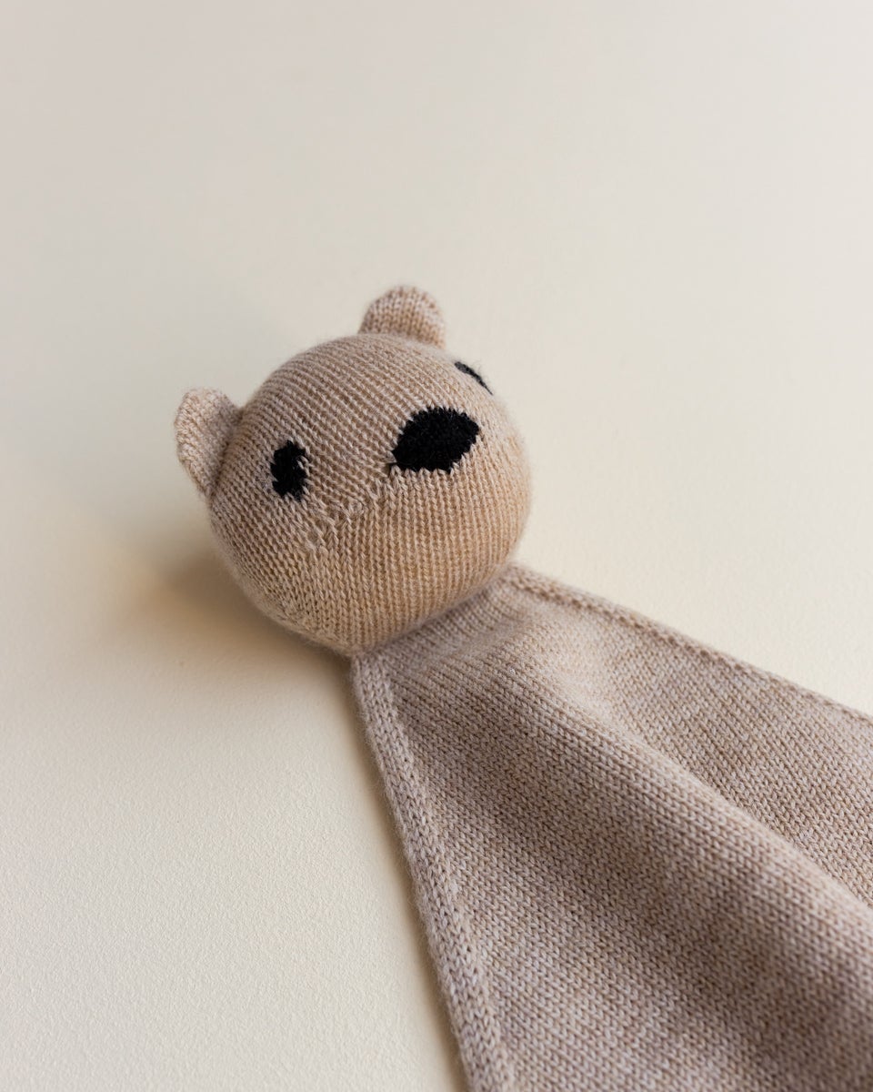 Hvid teddy tokki cuddle cloth | Sand