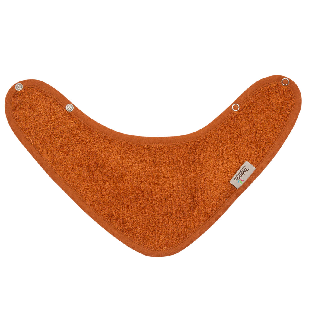 Timboo Bandana Slab Bamboo Kwijlsjaaltje | Inca Rust